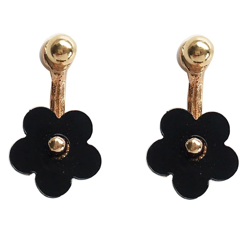 

New Cute Yellow flower Drop Earrings For Women Korean Fashion Summer Style Floral Earrings Party Wedding Jewelry