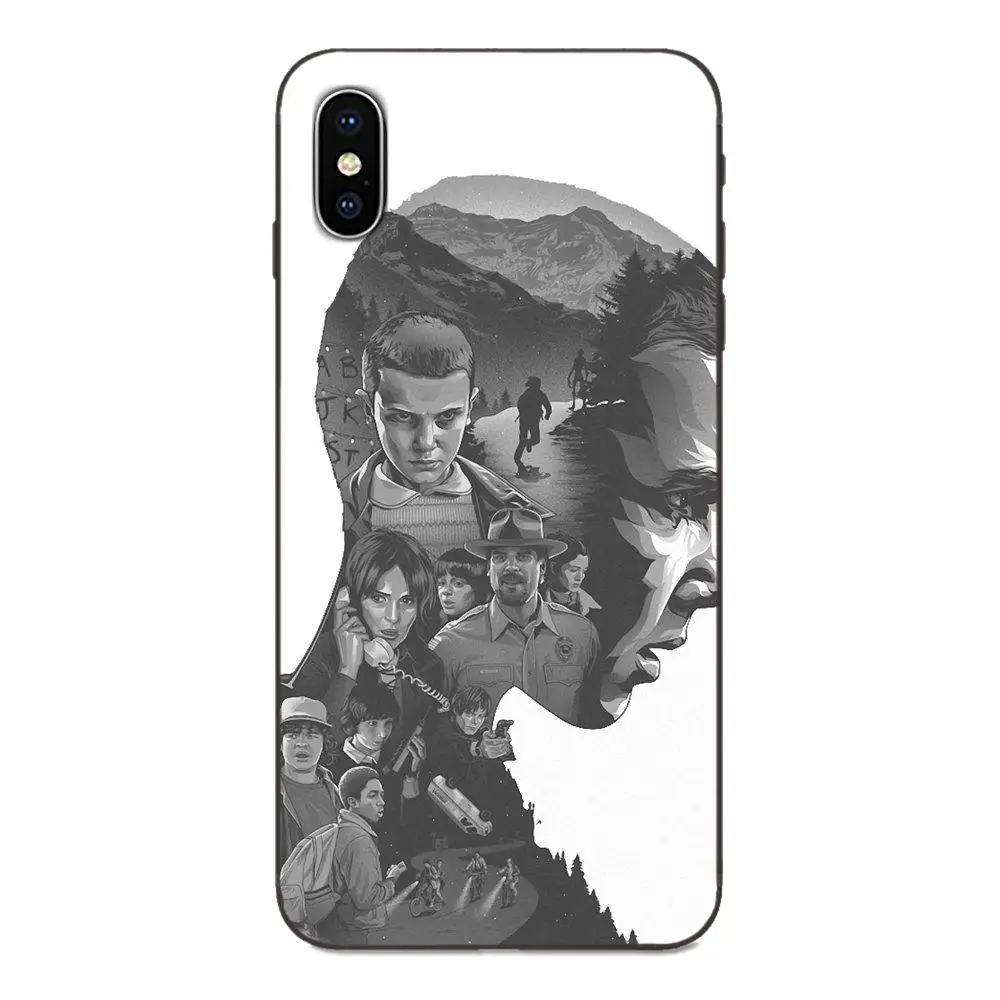 Мягкие топ продаж рождественские огни очень странные дела для Xiaomi Redmi Note 3 3S 4 4A 4X 5