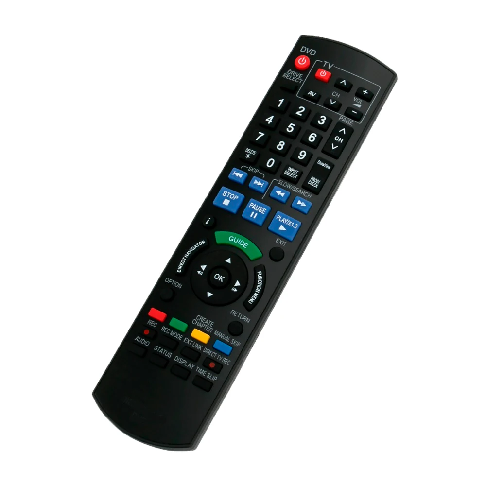 

New Replaced Remote Control For Panasonic DMR-BW500 DMR-BW500GL DMR-XW300 DMR-XW300GL Blu-Ray DVD Recorder