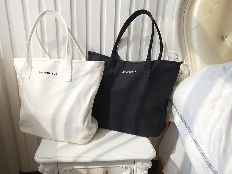 Повседневная Холщовая Сумка-тоут для подростков школьная Студенческая Сумочка