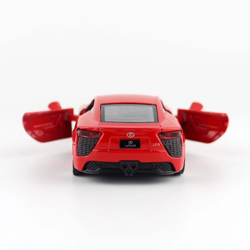 HOMMAT 1:43 Lexus LFA Sports Car Model Metal Alloy 1/43 Diecast Toy Vehicle Gift Toys For Children Kids Boys Red | Игрушки и хобби