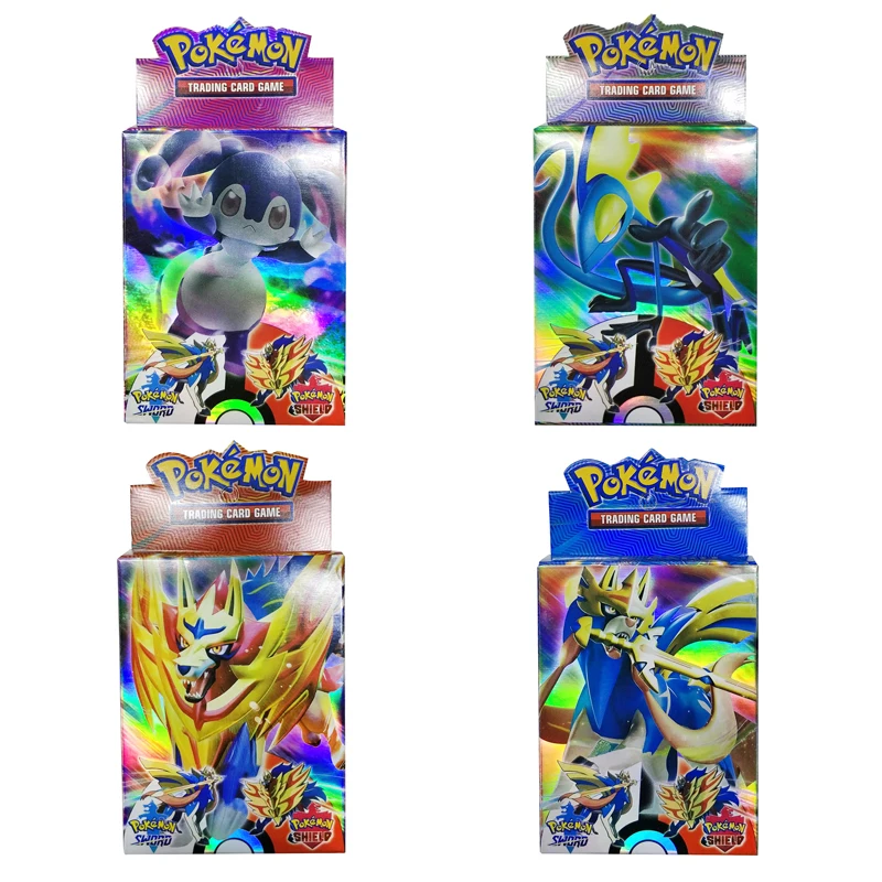 25 шт. карт в случайном порядке новинка Покемон меч и щит карта английская версия