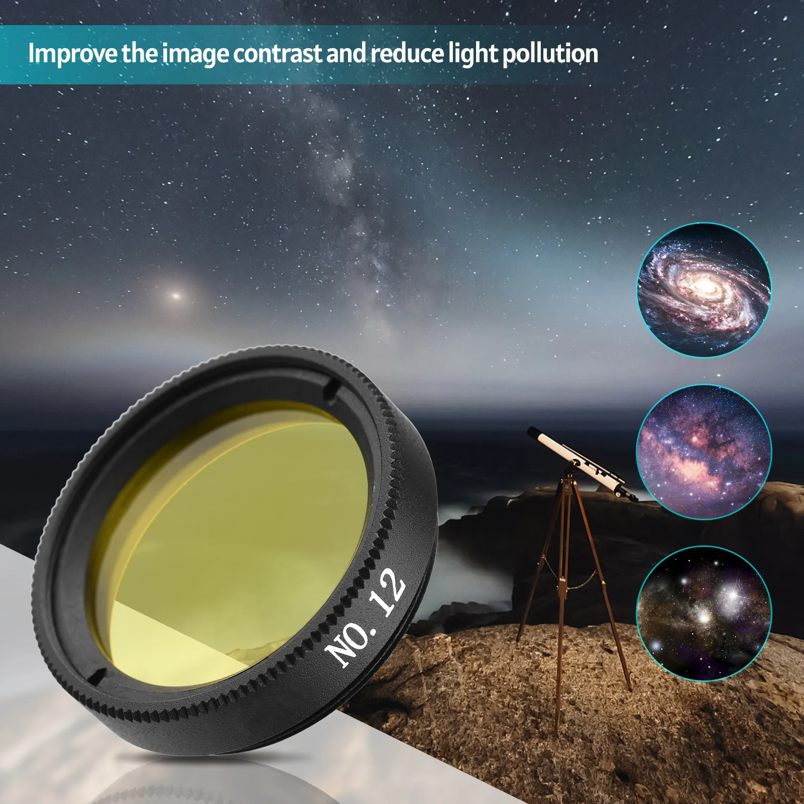 1 25 дюймовый Телескопический цветной фильтр фотосессия подходит для