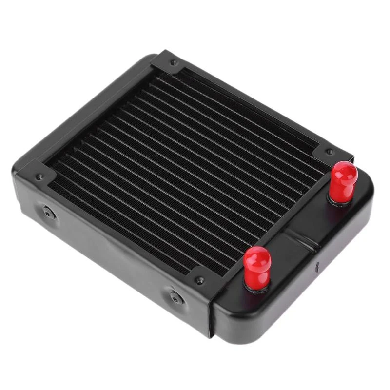 

Pc Water Cooling System Set G1/4 inch Universal Cpu Waterblock 160Mm Water Tank Pump 120Mm Radiator 2M Hose Cooling Fans Kit