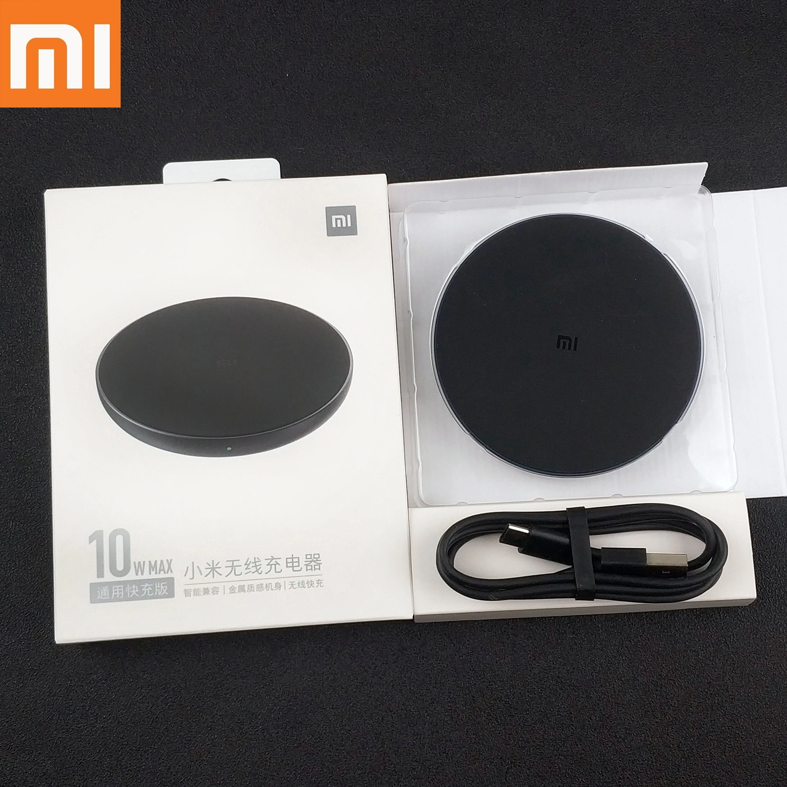 Xiaomi QI smart mix 2s Быстрое беспроводное зарядное устройство оригинал для A3 A2 Mix 3 Mi9 8