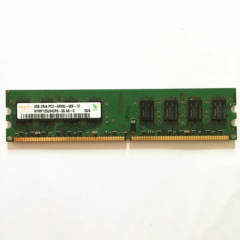 Hynix ddr2 2 ГБ 800 МГц память для настольного компьютера RAM DDR2 Гб 2RX8 PC2 6400U 666 12