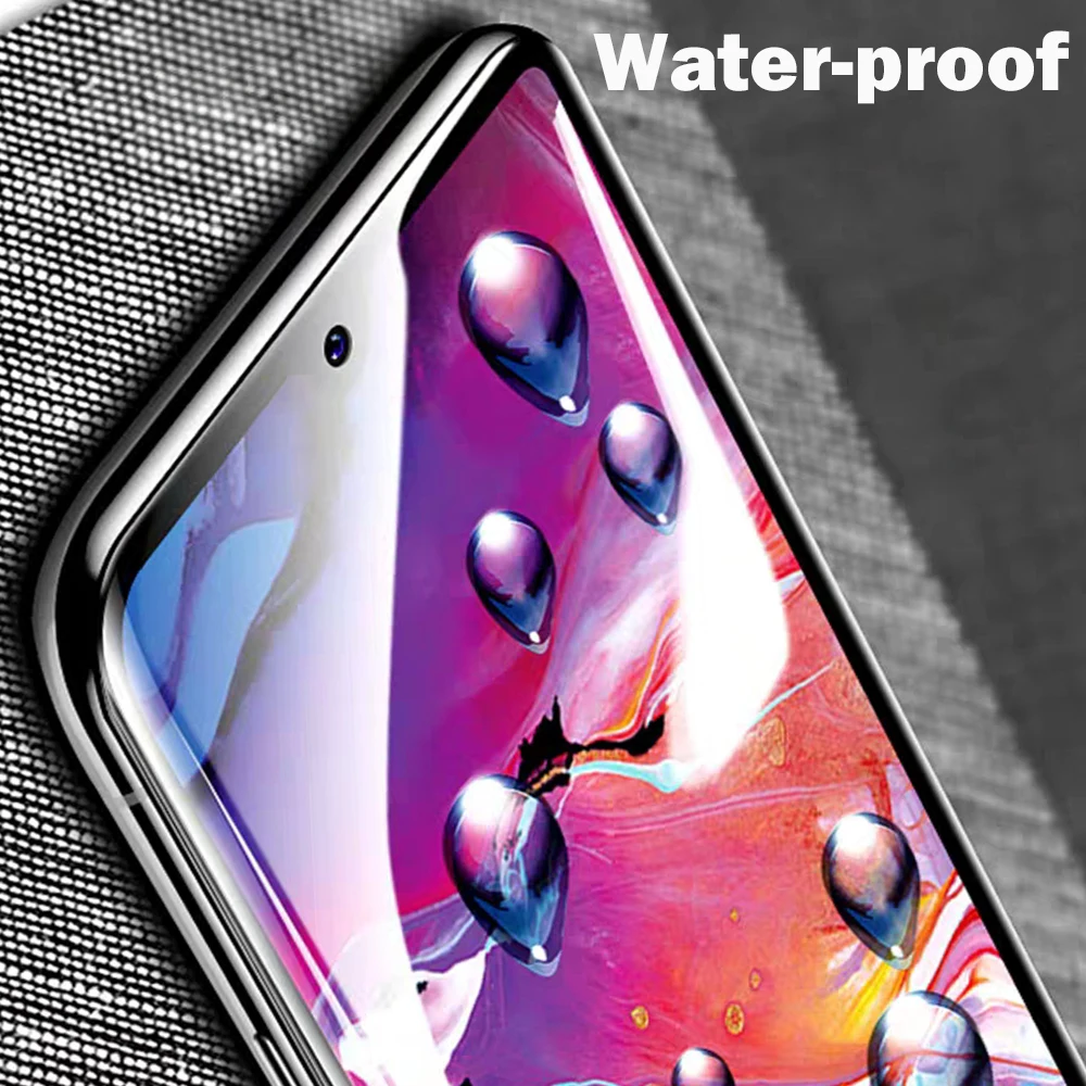 2 в 1 защитное стекло и объектив камеры для Samsung Galaxy A 51 71 защитный чехол с