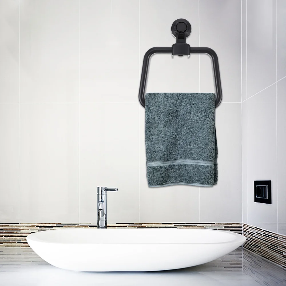 

Suction Cup Towel Ring Bathroom Towel Rack Towel Holder Bathroom Accessories