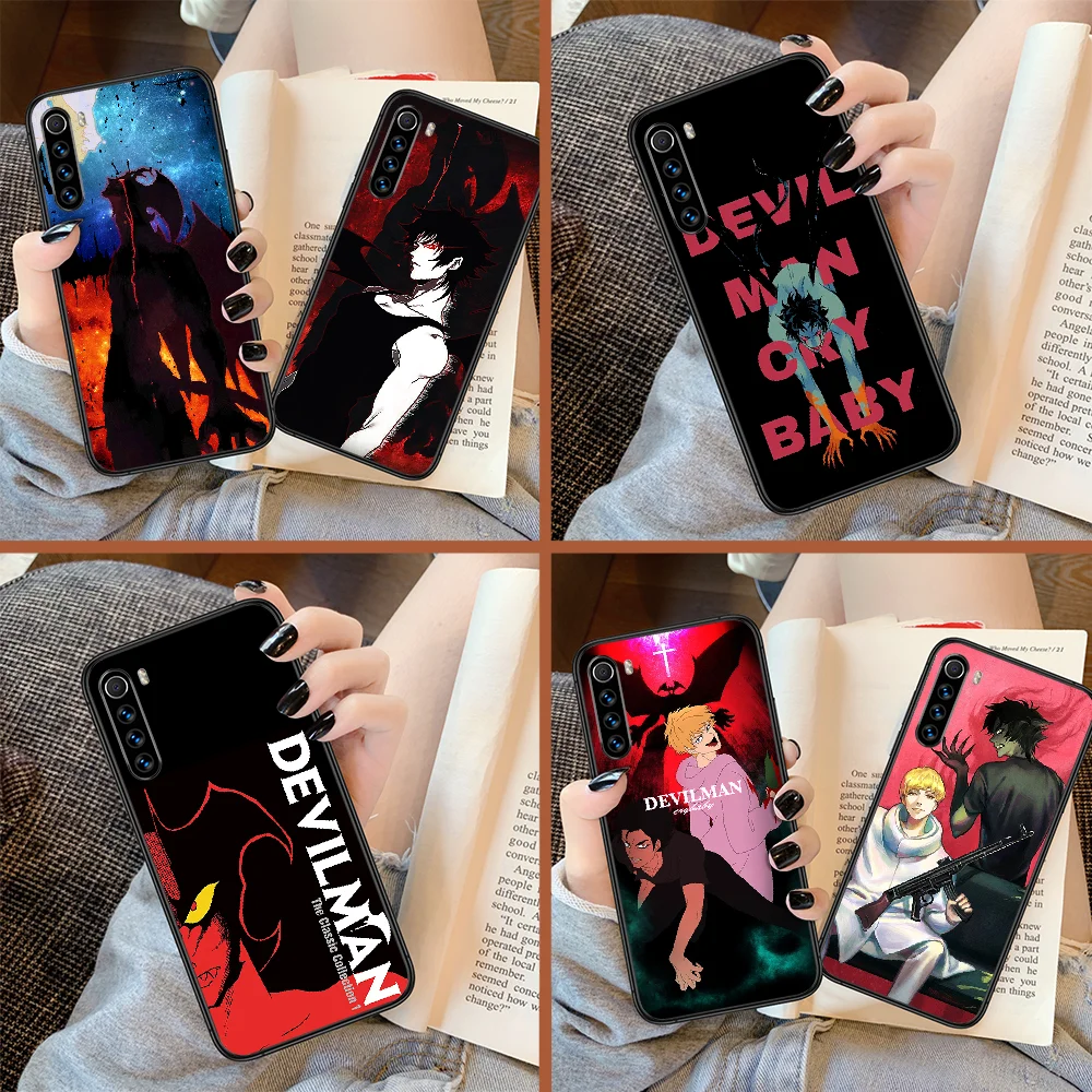 Devilman Crybaby Fudou Акира Ryo аниме чехол для телефона Xiaomi Redmi Примечание 7 8 8T 9 9S 4X 7A 9A K30 Pro