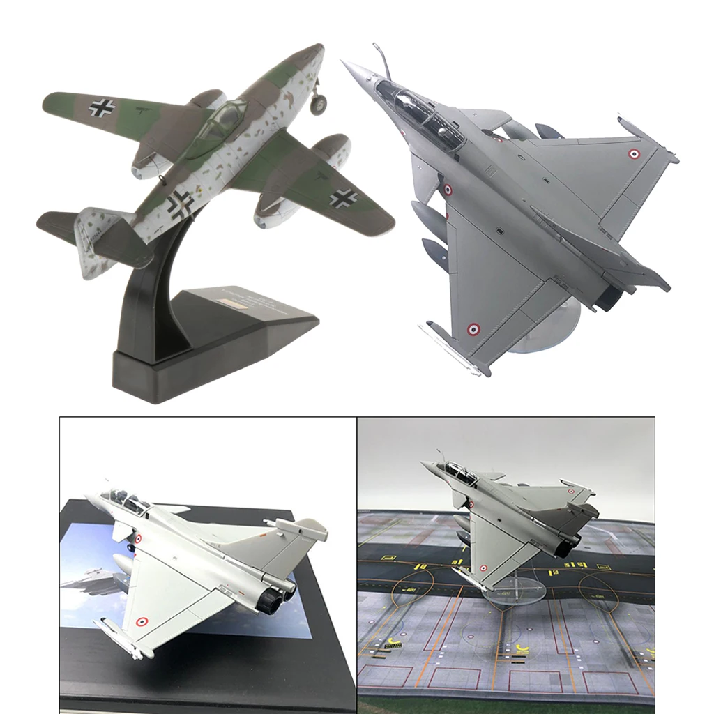 

2x1:72 Dassault Rafale Fighter & Me-262-4 Декор самолета из сплава