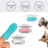 pet products for dogs accessories toothbrush for dog teeth cleaning cat finger toothbrush teeth cleaning pet care products