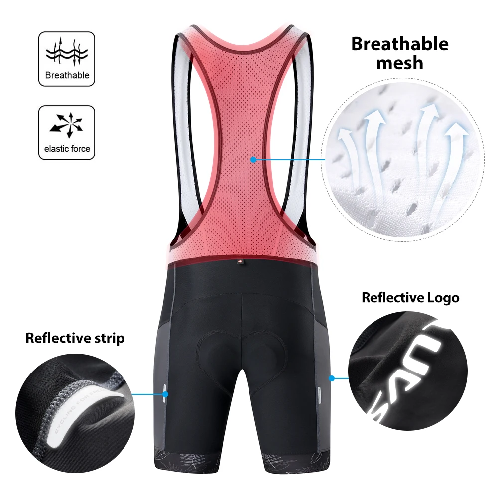 Велосипедные шорты Santic для мужчин мягкие дышащие сетчатые легкие