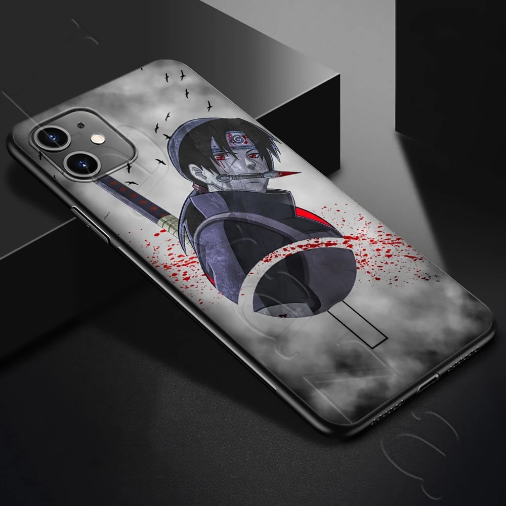 Lavaza аниме Наруто Обувь в стиле Итачи Учиха арт силиконовый мягкий чехол для iPhone 12