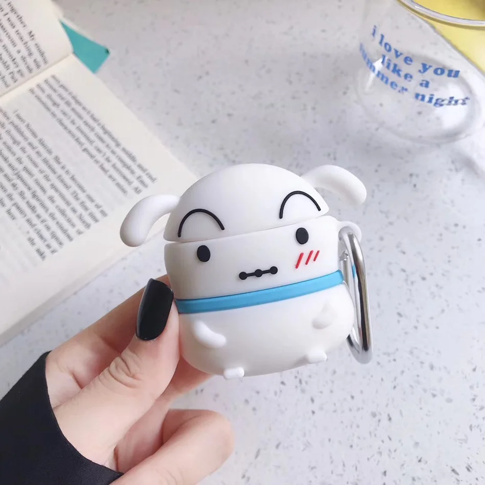 3D чехол для наушников s для AirPods чехол с милым мультяшным изображением бутылки молока для Apple Airpods Защитная крышка для Earpods чехол для наушников кольцевой ремешок - Цвет: 892