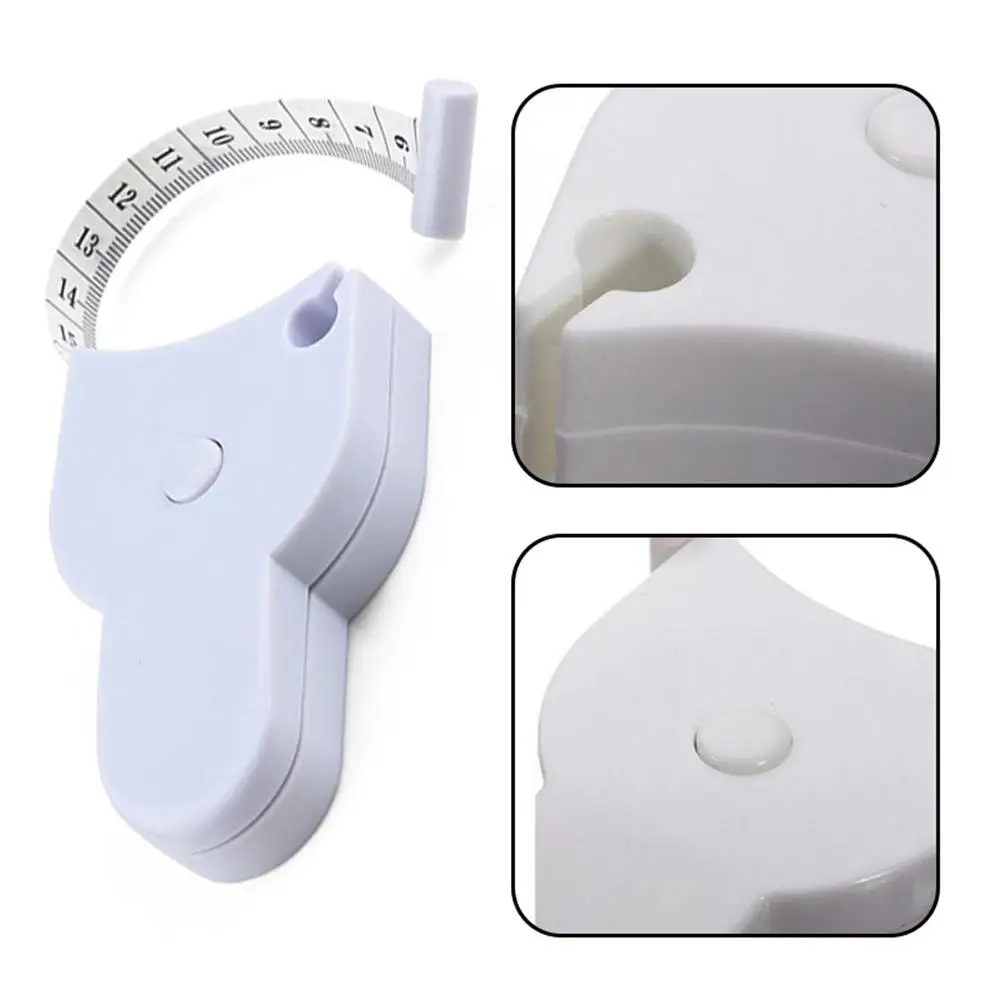 

Meter Ruler 150cm/60 Inch Fitness Accurate Fitness Caliper Body Waist Chest Arms Legs Measuring Tape Retractable Ruler Measure​​