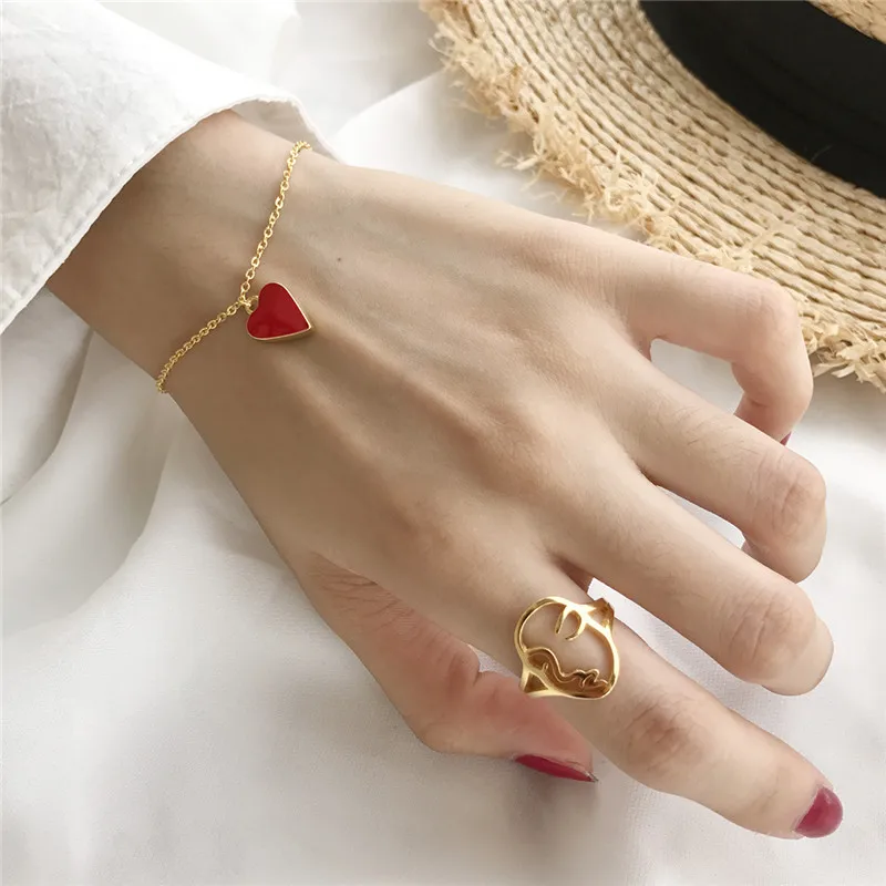 RUIYI реальные 925 стерлингового серебра женские Абстрактная живопись для женщин