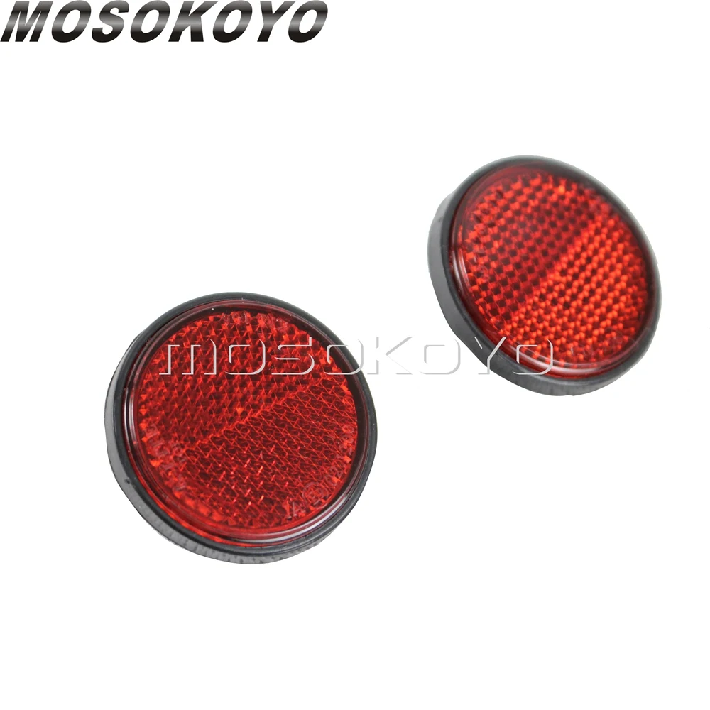 Желтый 6 мм Круглый отражатель с резьбой стикер Предупреждение ющий болт на