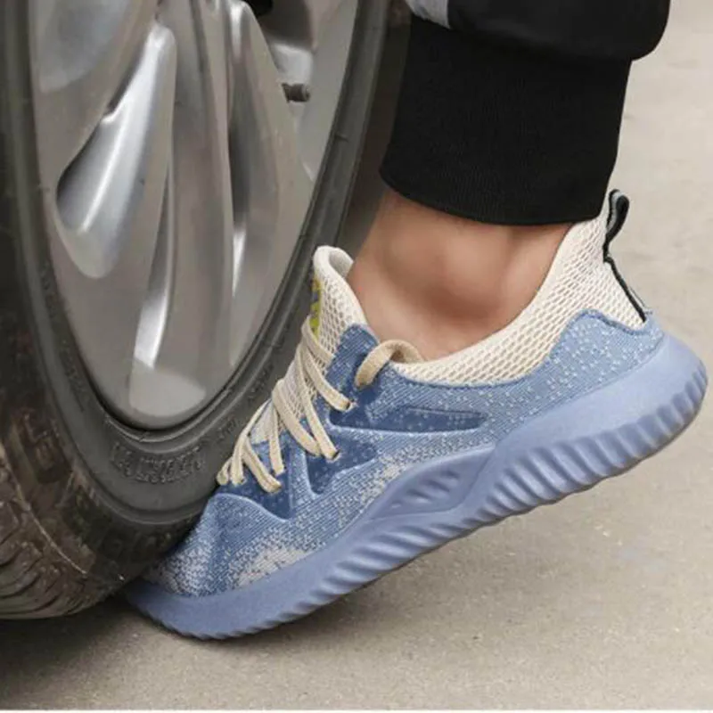 Мужские уличные ботинки рабочие больших размеров со стальным носком мужские