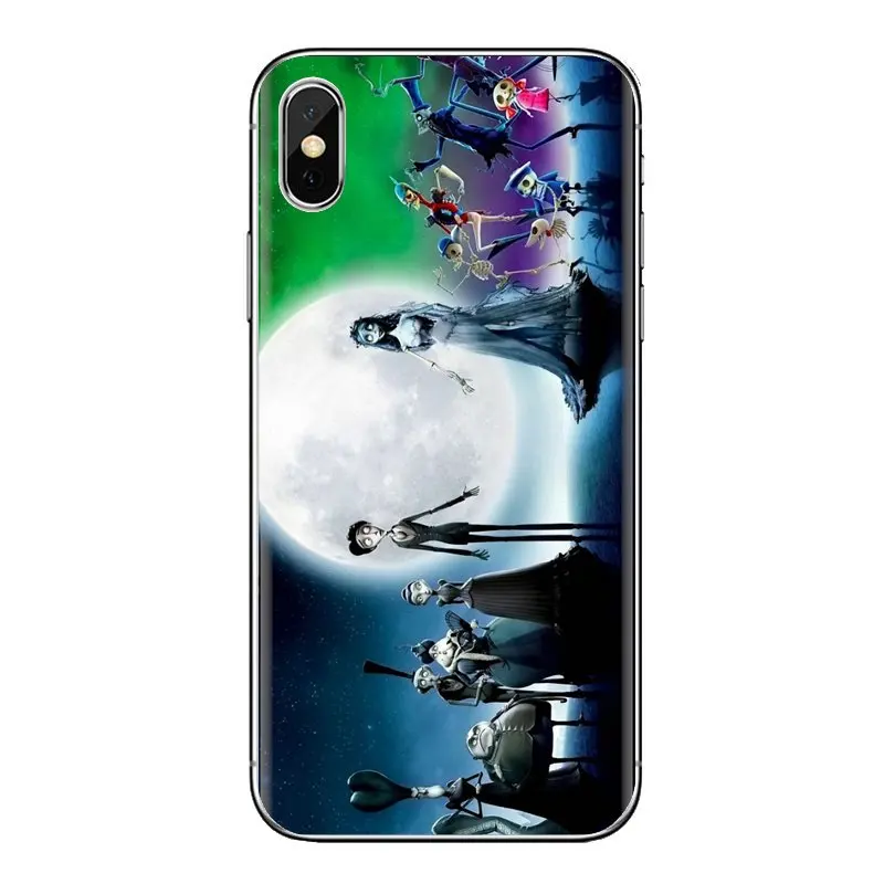 Zombie Corpse Bride families For iPhone XS Max XR X 4 4S 5 5S 5C SE 6 6S 7 8 Plus Samsung Galaxy J1 J3 J5 J7 A3 A5 Soft TPU Case |