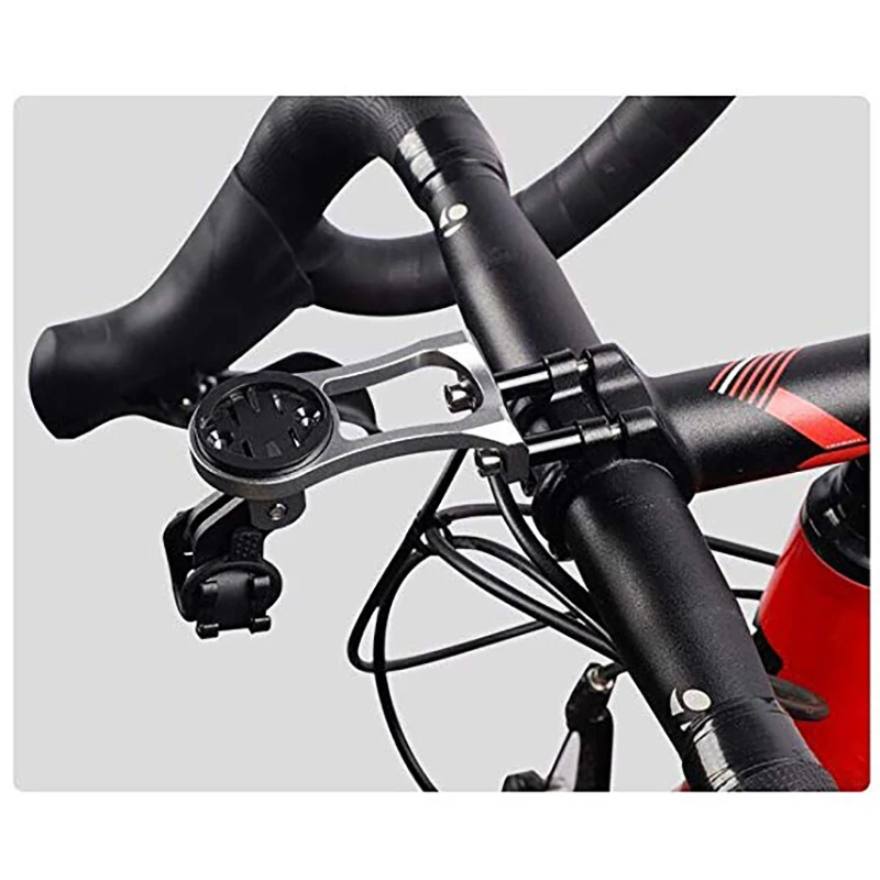 Велосипед держатель компьютера для Garmin/Bryton/CATEYE, Алюминий сплав велосипедный держатель для планшета многофункциональный фонарик для занятий спортом Камера кронштейн для секундомера Garmin Edge Gopro 130 200 500
