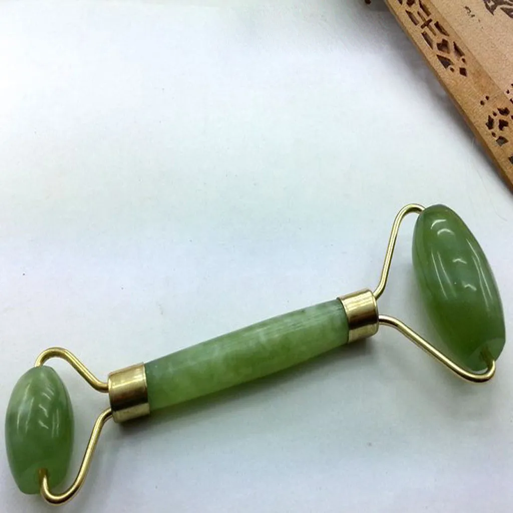 

2020 New Hot Sale Beauty Tools Facial Massage Jade Roller Circle Face Body Head Neck Nature Beauty Device Mar.18