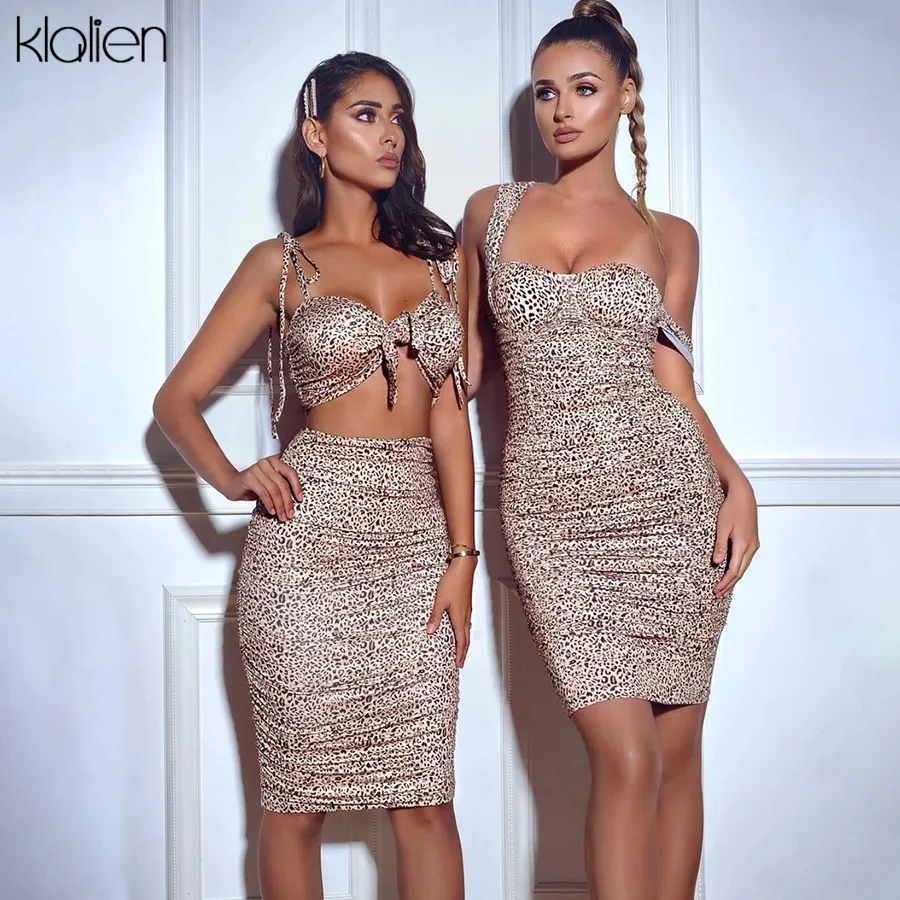 Женское платье миди без рукавов с леопардовым принтом|Женские платья| |