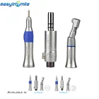 Набор стоматологических наконечников с 24 отверстиями, низкая скорость, Easyinsmile, медленный моторпротив углапрямой для полировки зубов