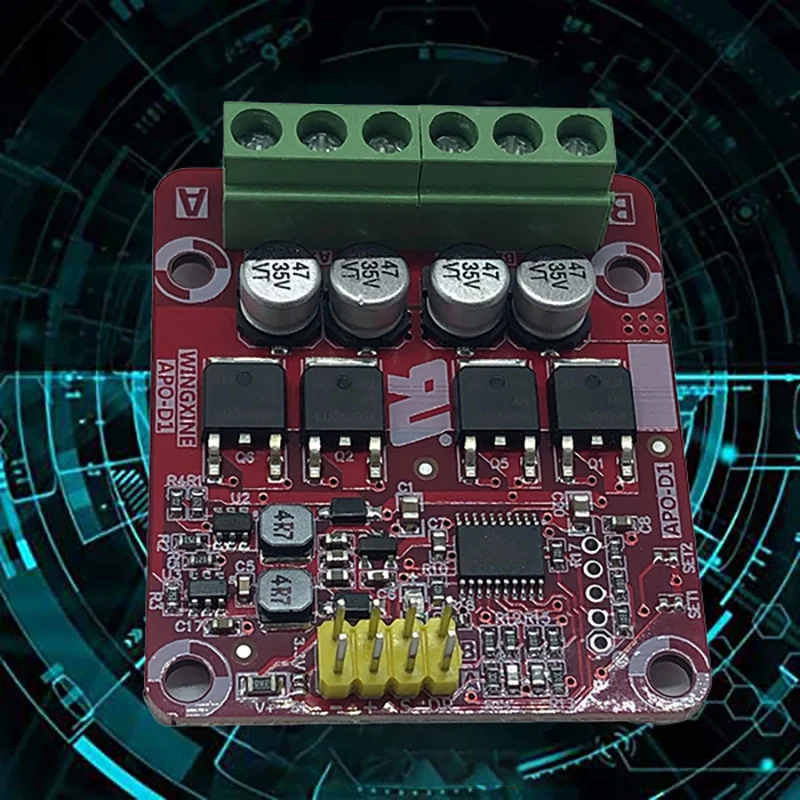 Promotion! APO-D1 Dual-Channel Speed Controller 10Ax2 Three-Function DC Brushed Motor ESC 5V-24V Dual Drive Slo | Строительство и