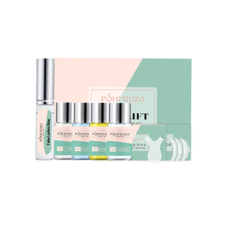 

POHMIUZO Eyelash Perm Set Cosmetic Eyelash Perming Glue Perm Keratin Perm Eyebrow Wild Eyebrow Makeup Eyelashes Growth QBMY