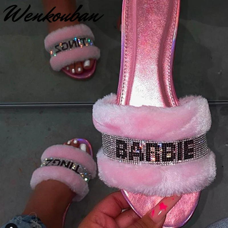 Сандалии для женщин Bling Shoes летние женские босоножки на плоской подошве модные