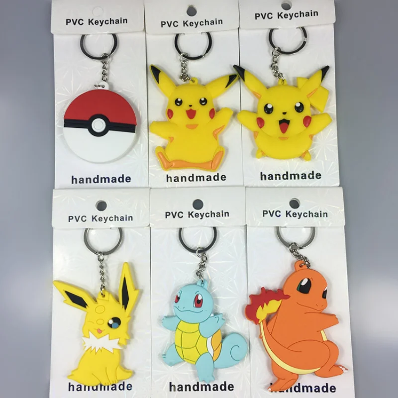 

Tomy Pokemon Key Ring Pikachu Double Sided Keyring