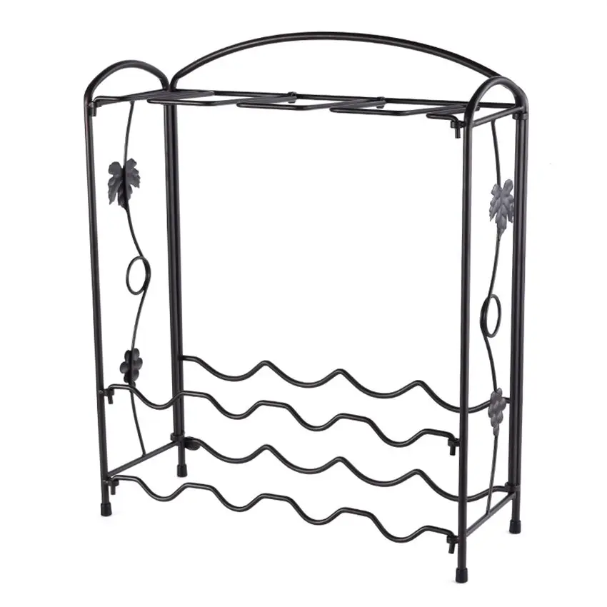 

Wine Organizers Display Glass Holder Metal Bottle Rack Stand Bottle Storage Wine Organizer Wine Rack Wine Collection