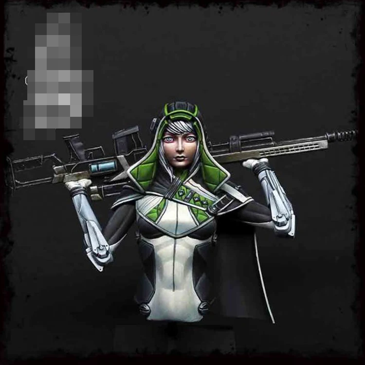 1/10 Аша Смола Модель бюст GK механический воин тема в разобранном виде и