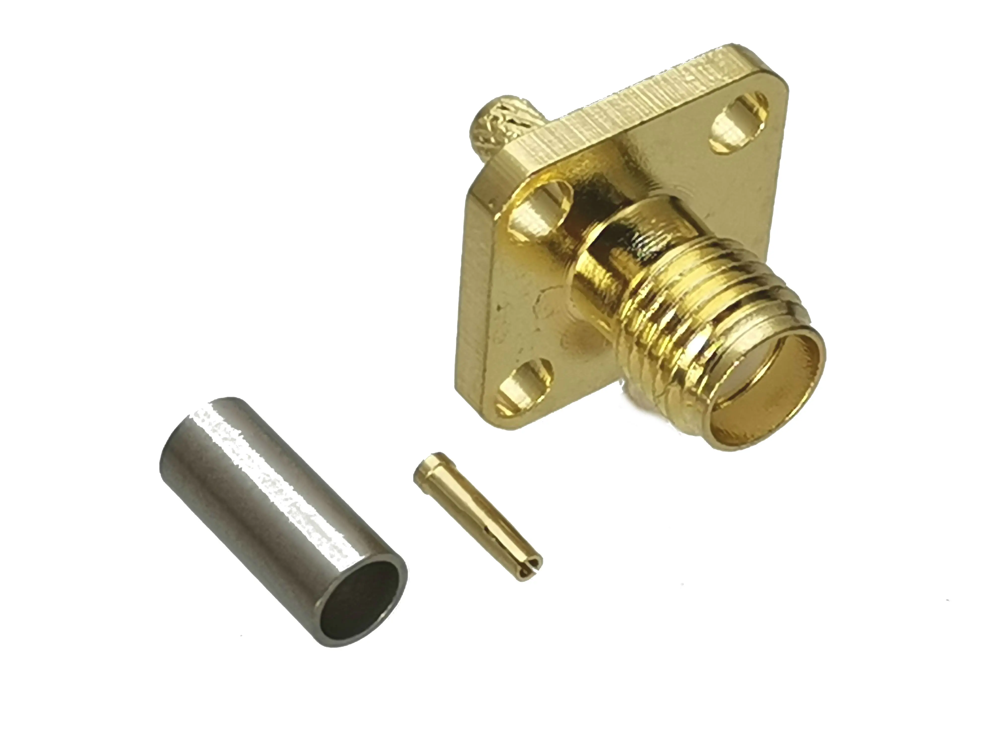 10 шт. SMA женский Джек Обжимные Клещи RG316 RG174 LMR100 / RG58 RG142 LMR195 RG8X LMR240 RG5 RG6 RG8 LMR400 RF