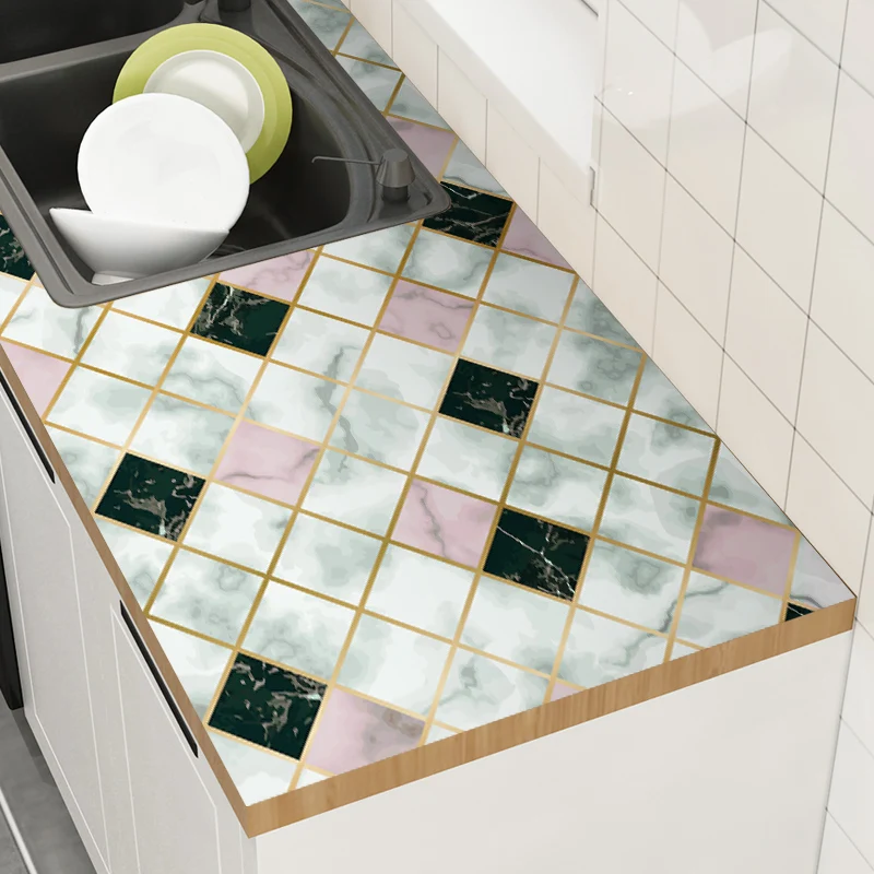 Обои виниловые самоклеящиеся водостойкие с алюминиевым покрытием 300 см |