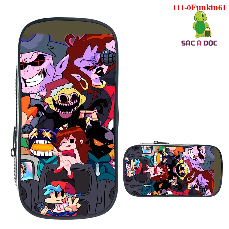 

Новинка, чехол для карандаша с 3D рисунком из аниме «пятница ночь», сумка для косплея, детский школьный подарок, женская косметичка унисекс, р...