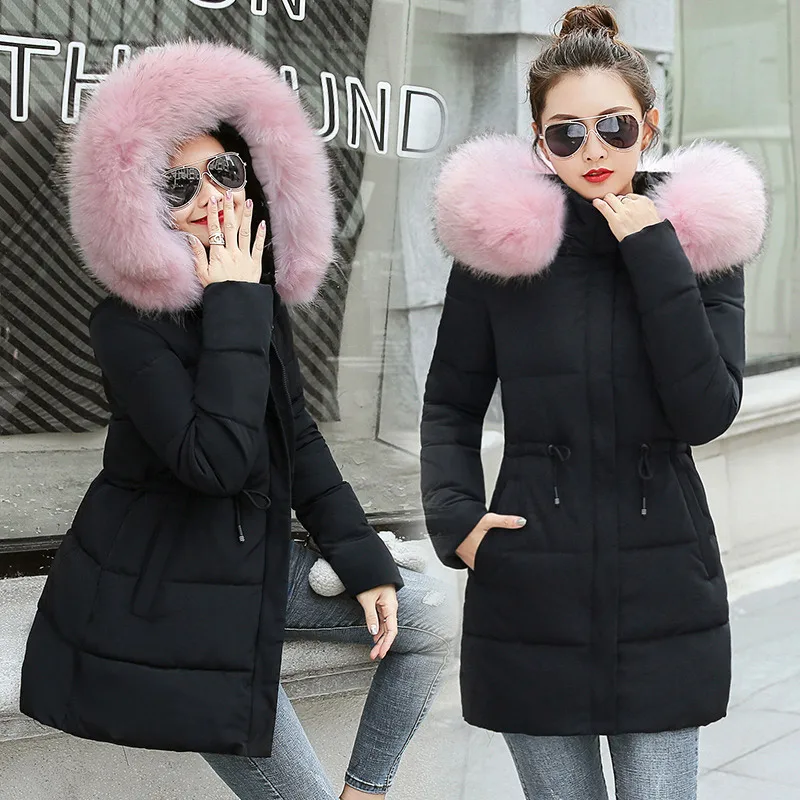 winter jackets women 2019 fashion slim fit long women parka warm down jackets coat women winter clothes hooded jacket women coat