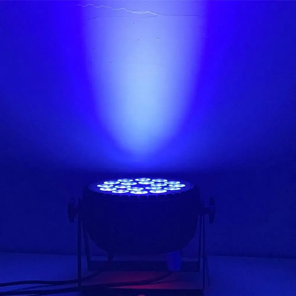 Сценический светильник ing dj светильник 24x18 Вт RGBWA УФ 6in1 Par светодиодный par стирка par светодиодный плоский Par-прожектор светильник ing для вечерние KTV диско-светильник