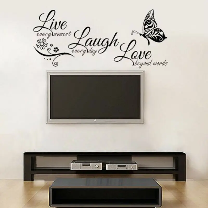 Wallpaper bedroom decoration PVC removable Home butterfly art room Decal wall sticker living | Дом и сад