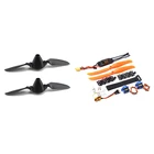2 шт. Xk A800.0006 лопасти для пропеллера для Wltoys Xk A800 и 1 комплект A2212 1400KV бесщеточный двигатель 40A ESC XT60 разъем 8060