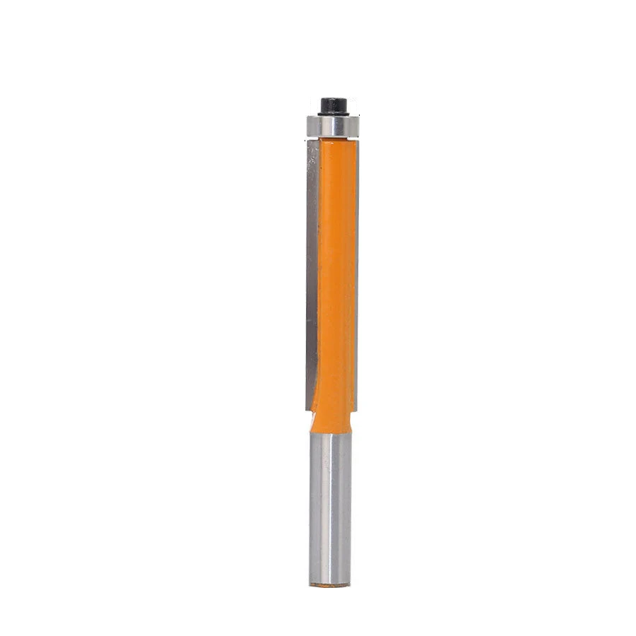 

8mm Extra Long Straight Router Bit Shank Flush Trim Lengthened Woodworking 1pc