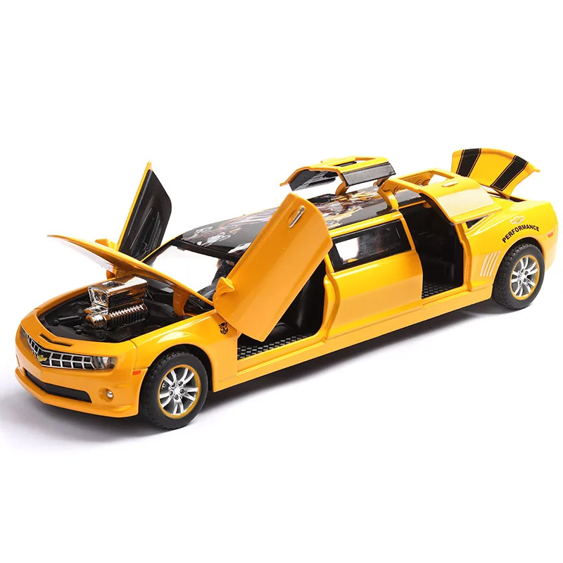 Модель автомобиля Chevrolet Bumblebee литая машинка из металлического сплава в масштабе