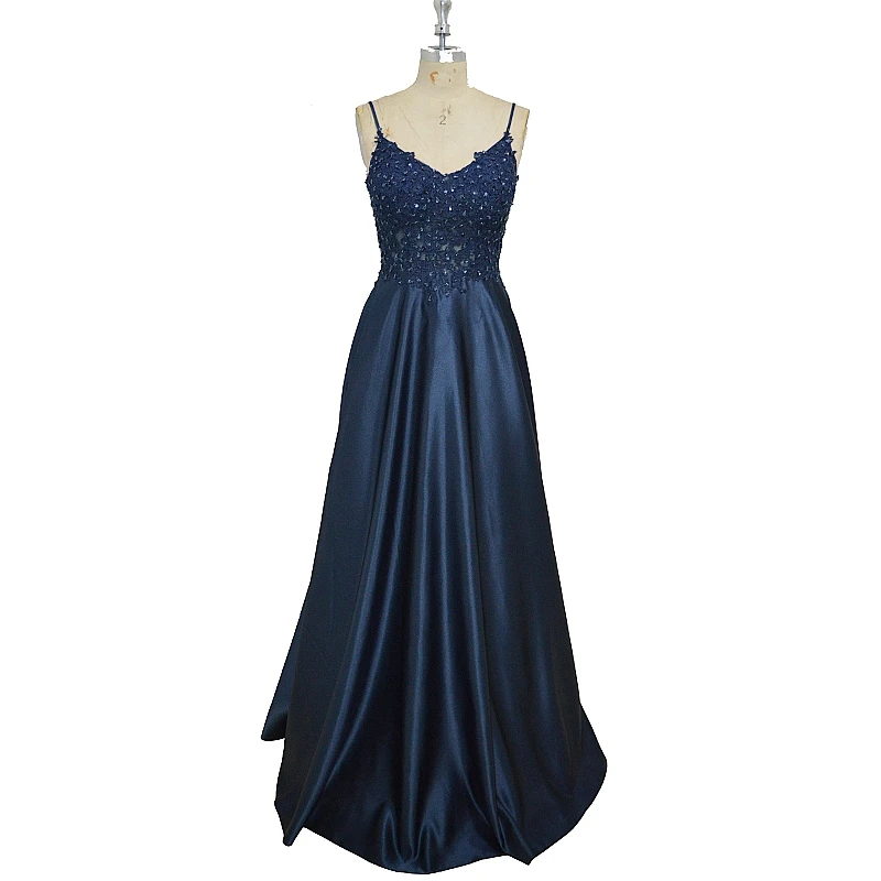 

Robe de Soiree длинное вечернее платье с карманами и бисером 2020 Vestido de Festa сексуальное темно-синее вечернее платье с глубоким v-образным вырезом и а...