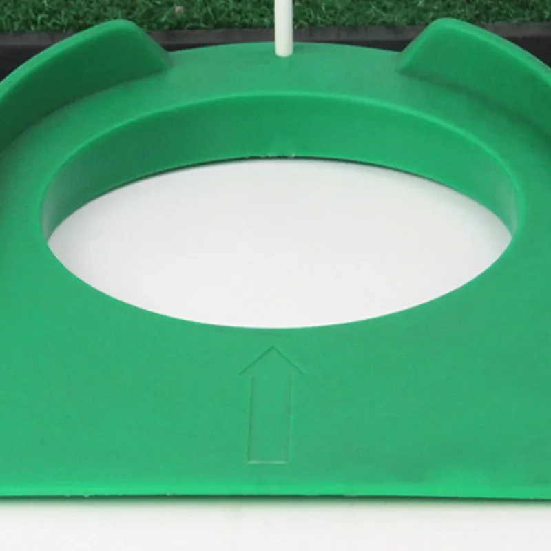 

Golf Putting Trainer Green Regulation Cup Hole Flag Convenient Practical Home Yard Indoor Outdoor Practice Training Aids