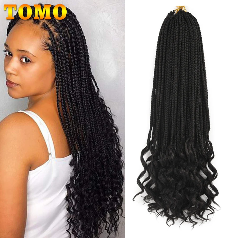 22 пряди/упаковка синтетические косички для наращивания волос| |