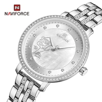naviforce luxury fashion watch women top brand waterproof steel mesh ladies wrist watches bracelet girl clock relogio feminino