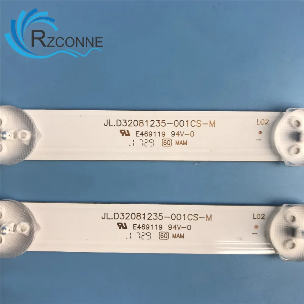 Светодиодная лента для подсветки 605 мм 8 ламп телевизора вход E469119 21 в|Лампы