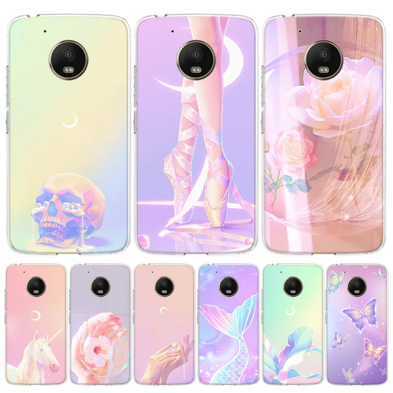 Чехол Magic Pearl с черепом для телефона Motorola Moto G9 G8 G7 G6 G5S E6 E5 Plus Play Power EU One Action Macro Print Cover