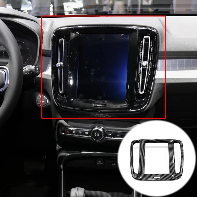 Для Volvo XC40 2017 2018 2019 ABS Матовый/углеродного волокна стикер автомобиля
