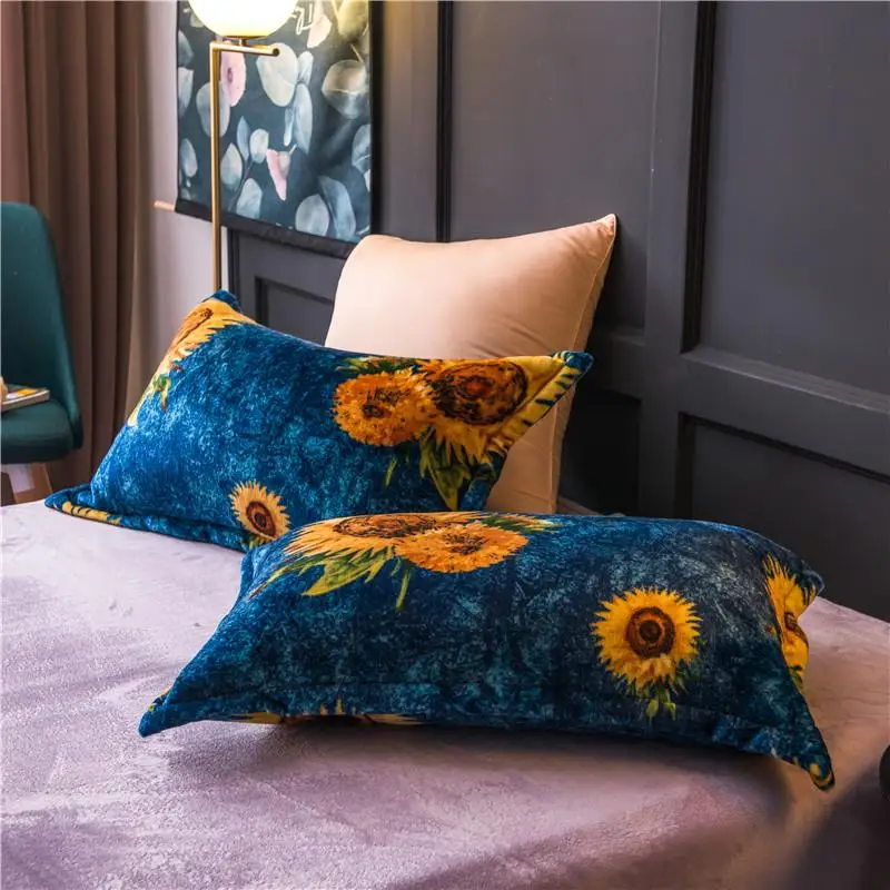 36 флис теплый близнец полный Queen Комплект постельного белья королевского размера